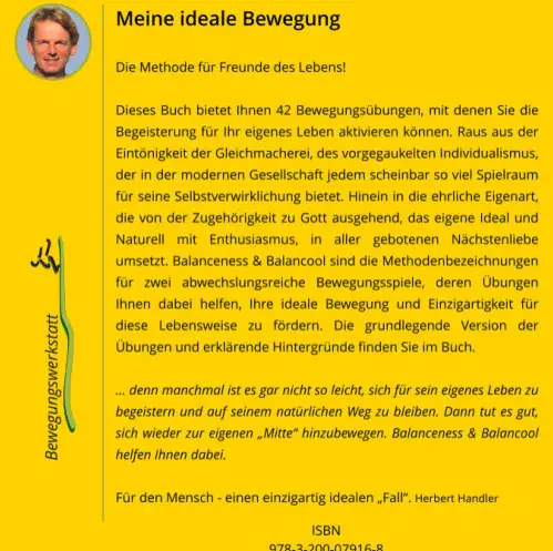 Buch - Meine ideale Bewegung von Herbert Handler