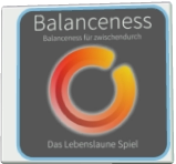 Balanceness Spiel mit Scheiben