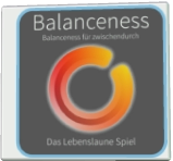 Balanceness Spiel mit Scheiben